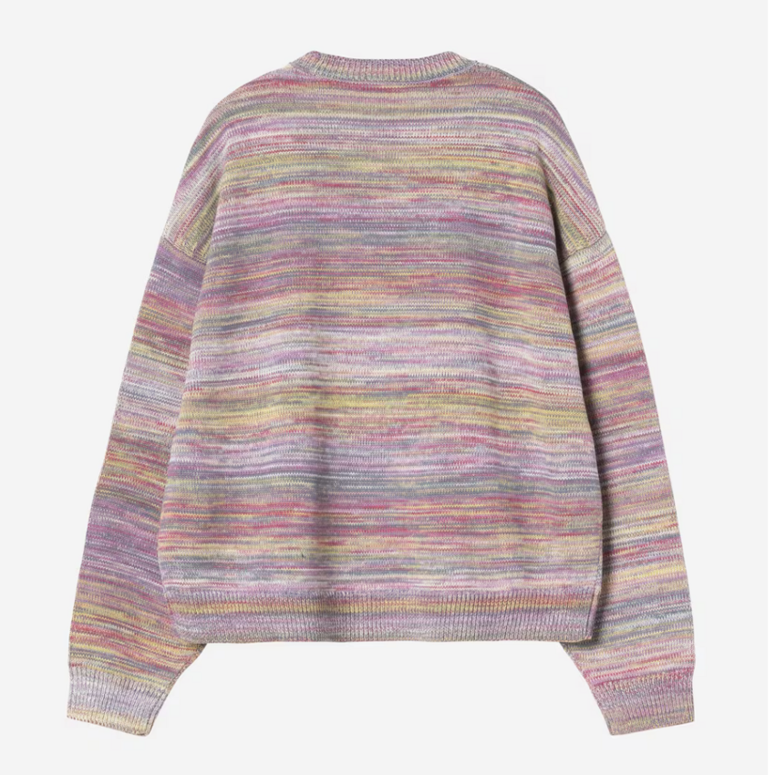 Carhartt WIP Keenan Sweater Gradient Gentle Purple