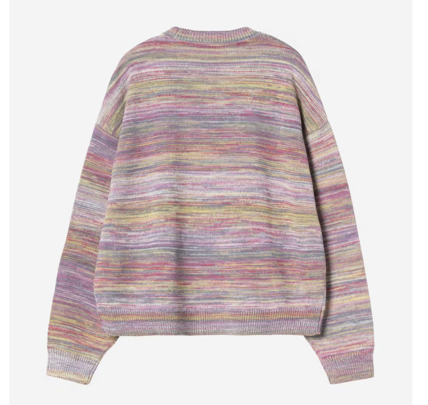 Carhartt WIP Keenan Sweater Gradient Gentle Purple