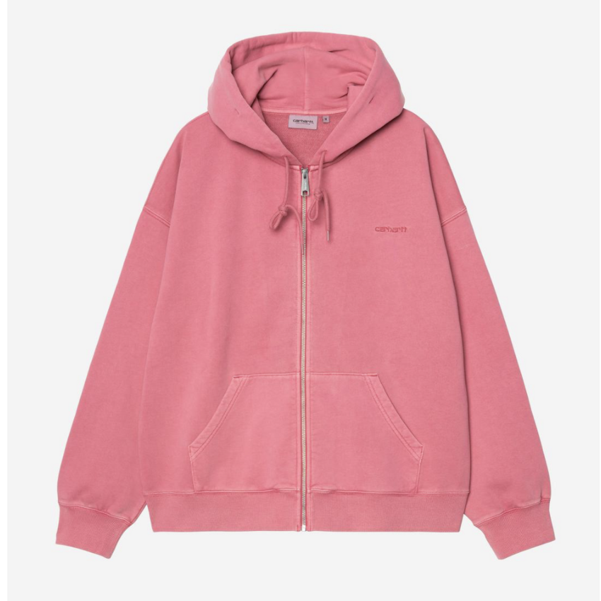 Carhartt WIP Hooded Benton Sweat Jacket Primrose