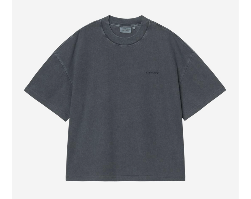 Carhartt WIP S/S Benton T-Shirt Carbon Garment Dyed