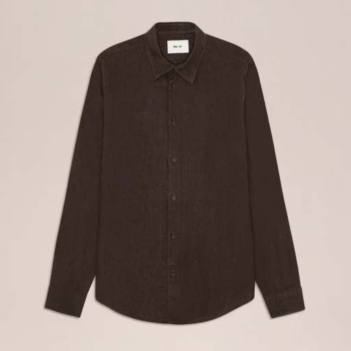 NN.07 Enzo Shirt 5708 Deep Truffle