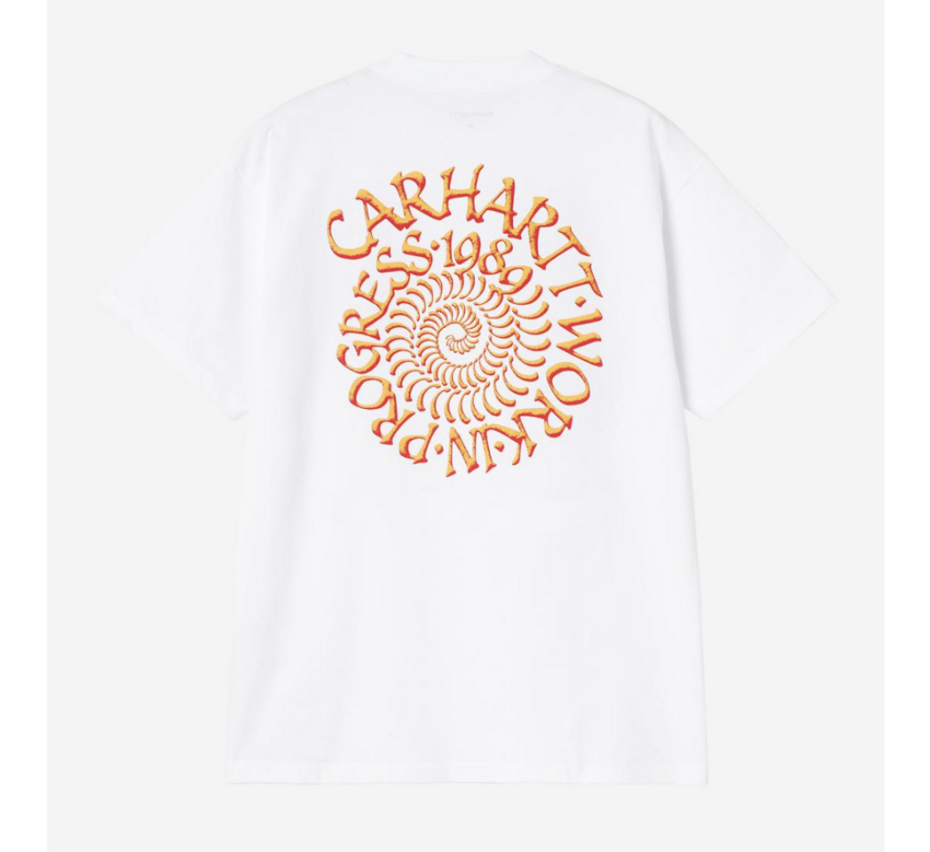 Carhartt WIP S/S Spirals T-Shirt White