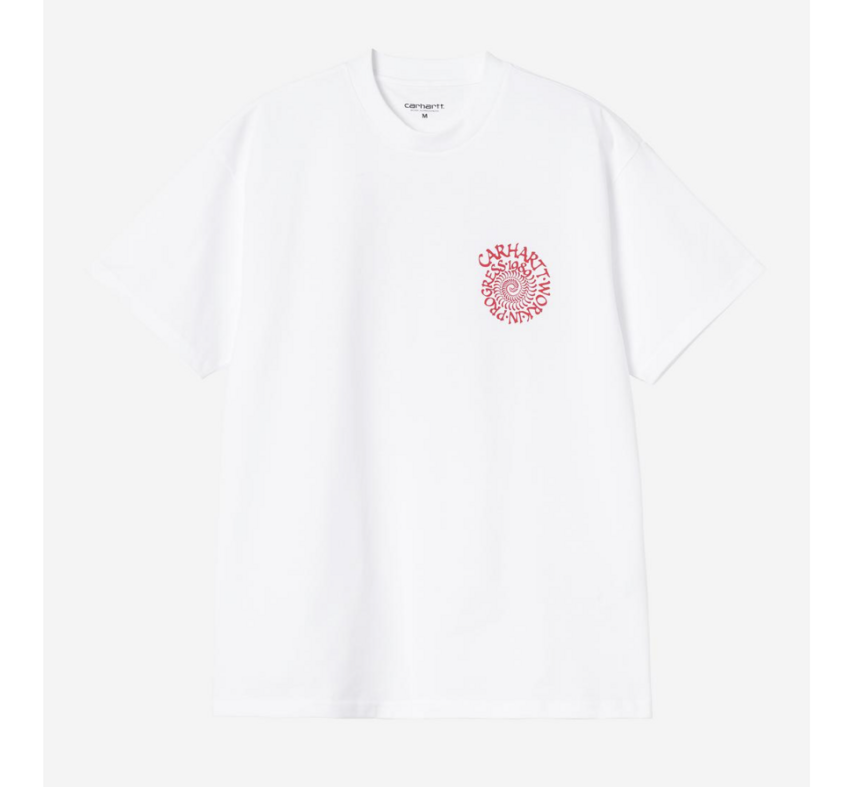 Carhartt WIP S/S Spirals T-Shirt White