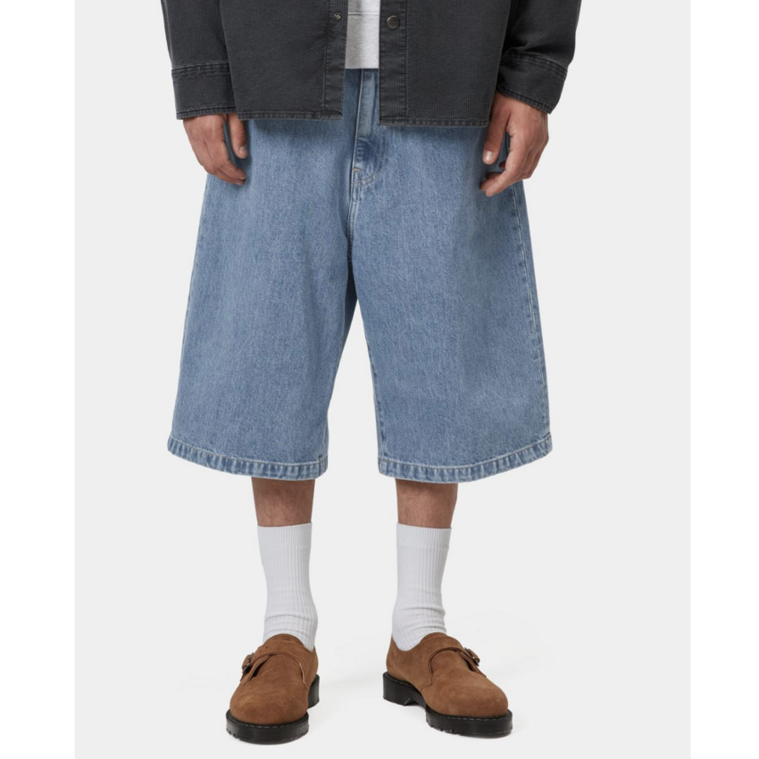 Carhartt WIP Langdon Short Blue Stone Bleached