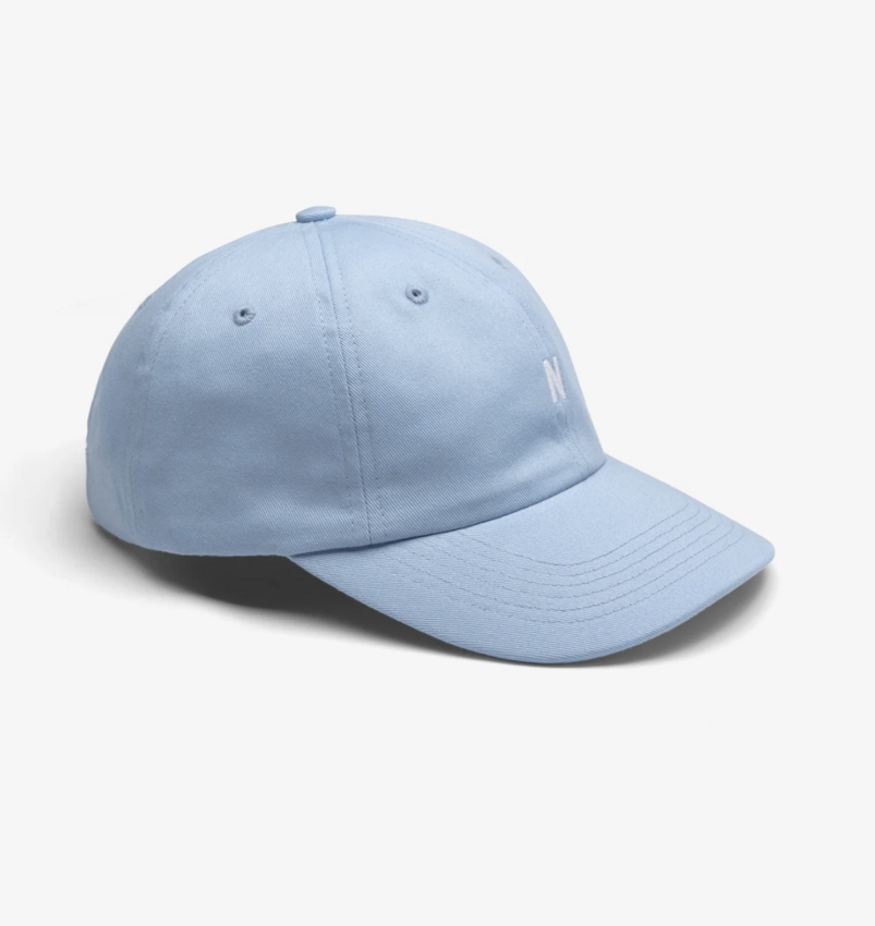 Norse Projects  Twill Sports Cap Bel Air Blue