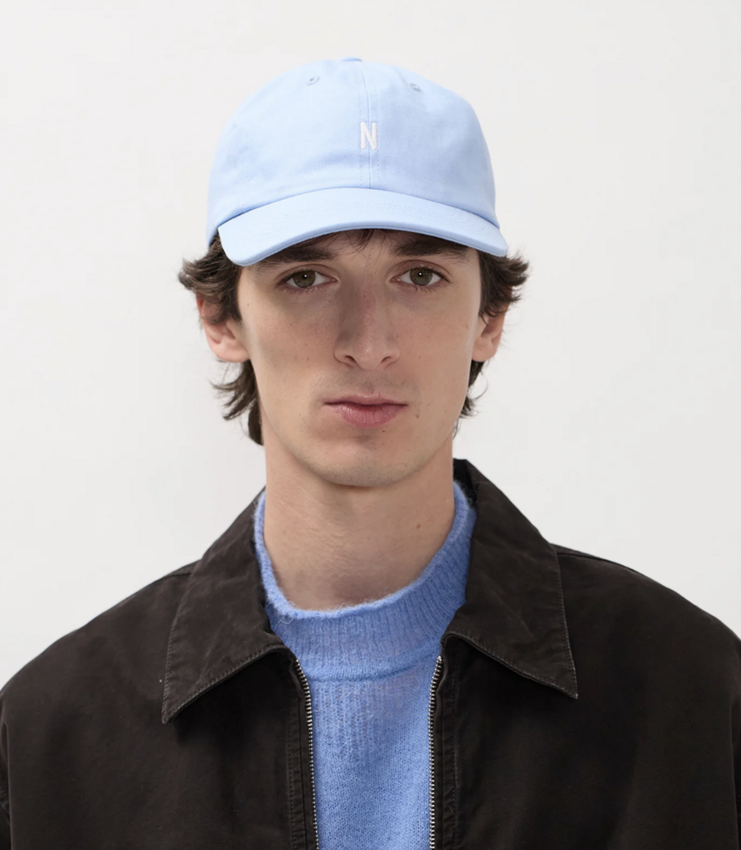 Norse Projects  Twill Sports Cap Bel Air Blue
