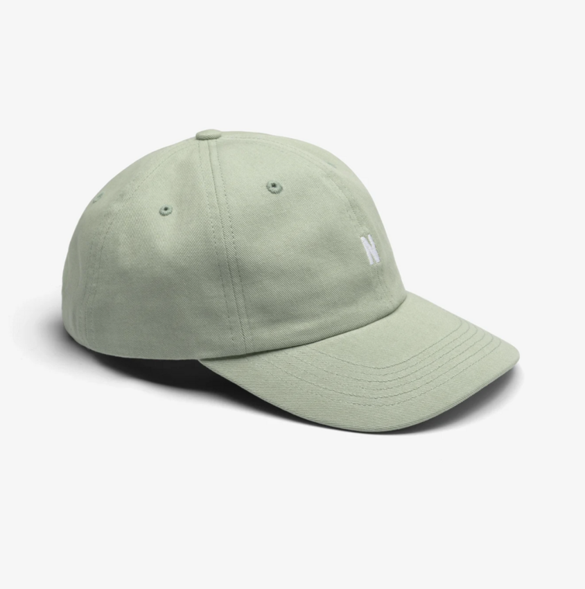Norse Projects  Twill Sports Cap Basil