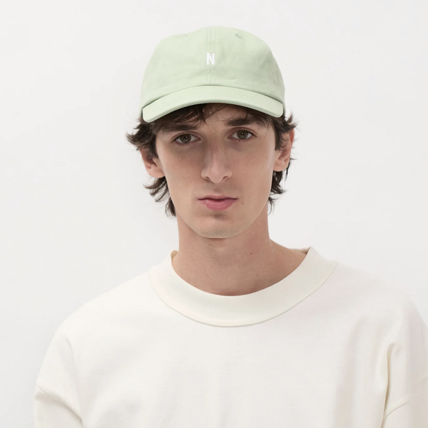 Norse Projects  Twill Sports Cap Basil