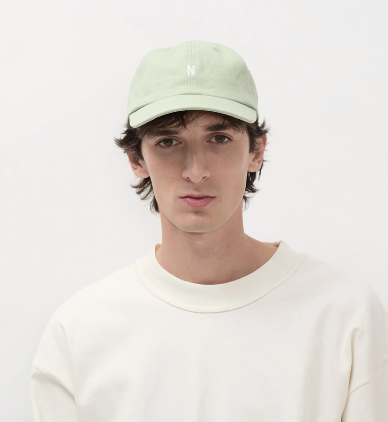 Norse Projects  Twill Sports Cap Basil