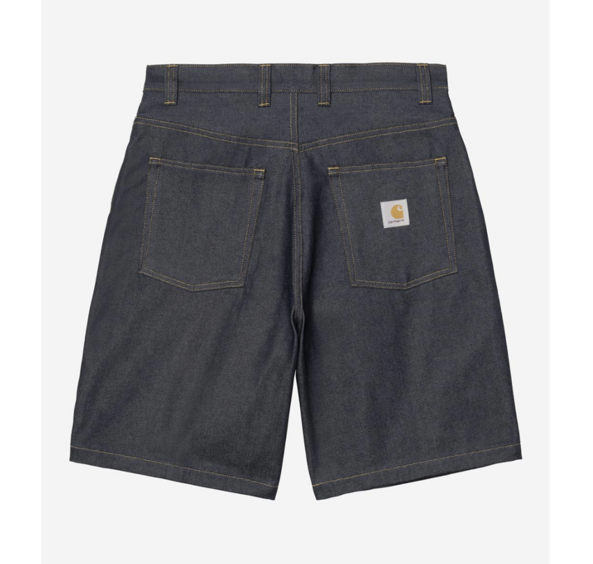 Carhartt WIP Brandon Short Blue Rigid