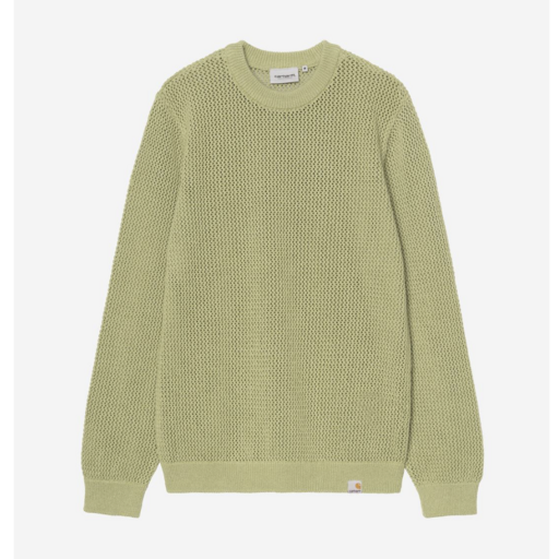 Carhartt WIP Stockton Sweater Gentle Green