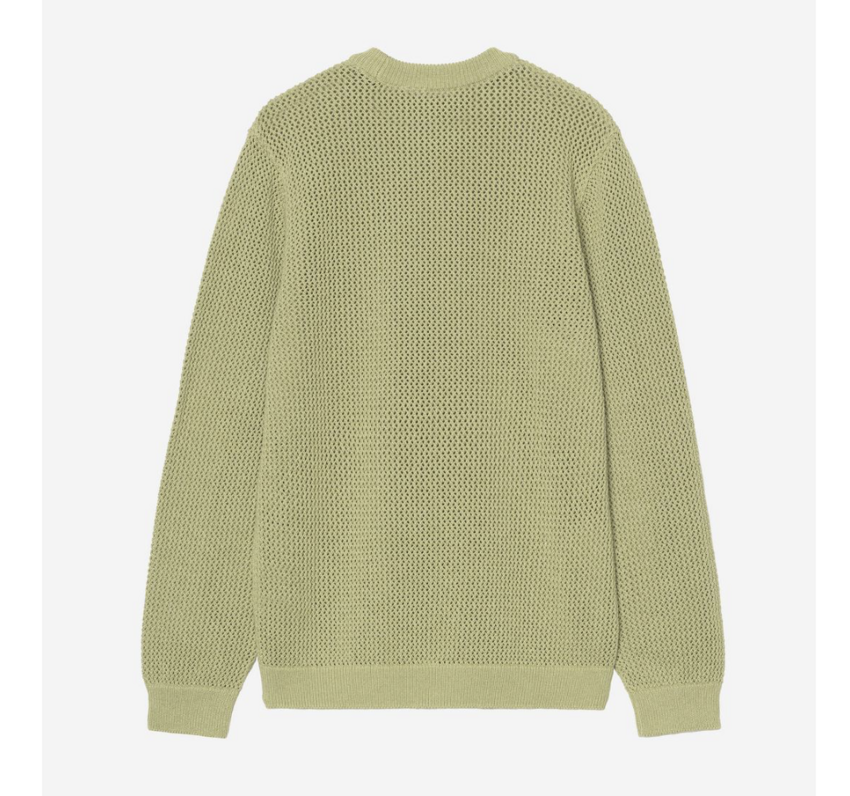 Carhartt WIP Stockton Sweater Gentle Green