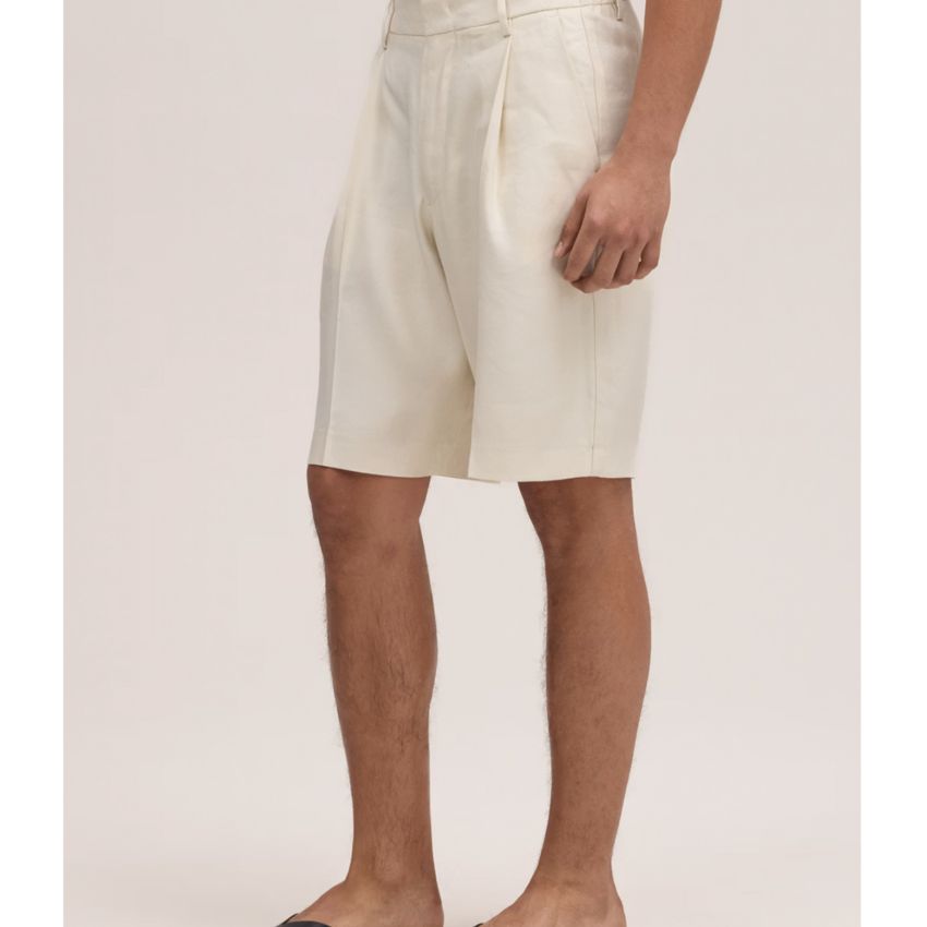 NN.07 Kay Shorts 1808  Ivory