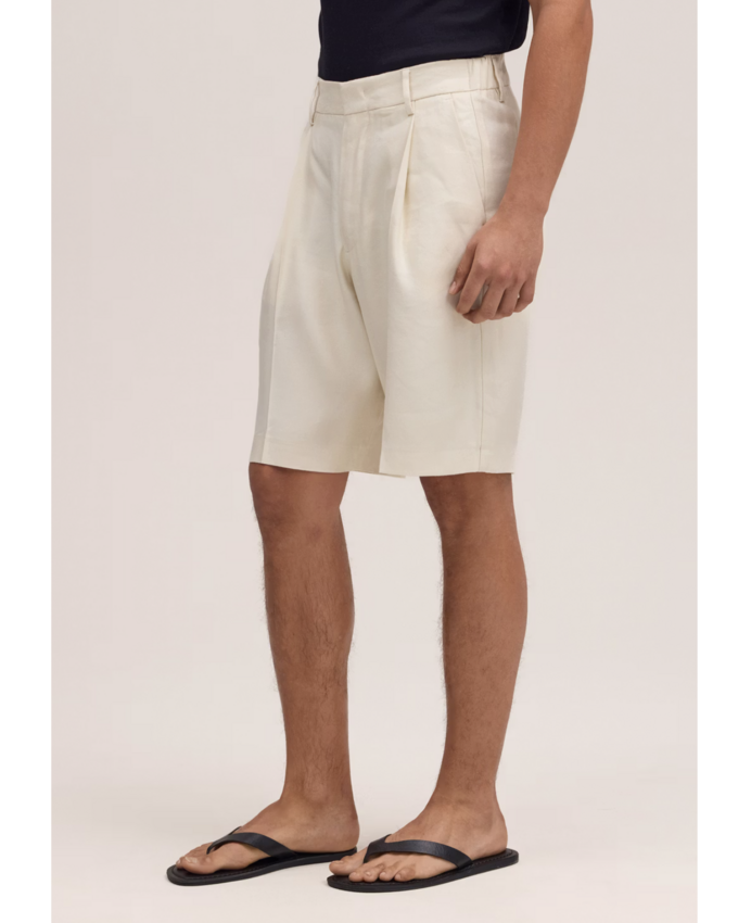 NN.07 Kay Shorts 1808  Ivory