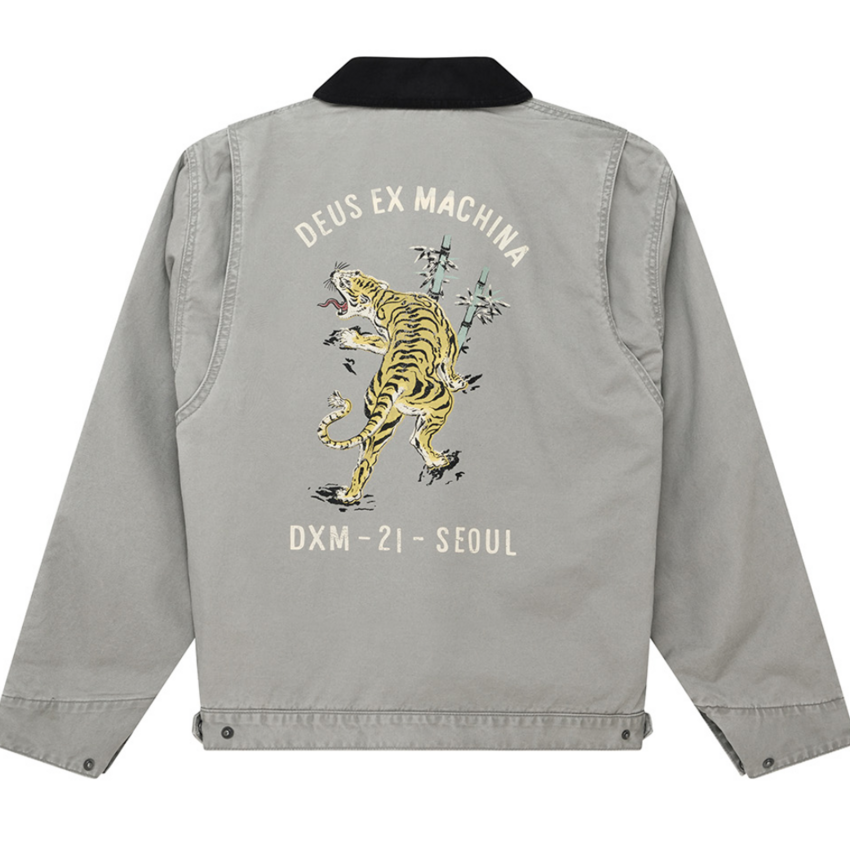 Deus Ex Machina Roar Worker Jacket Grey