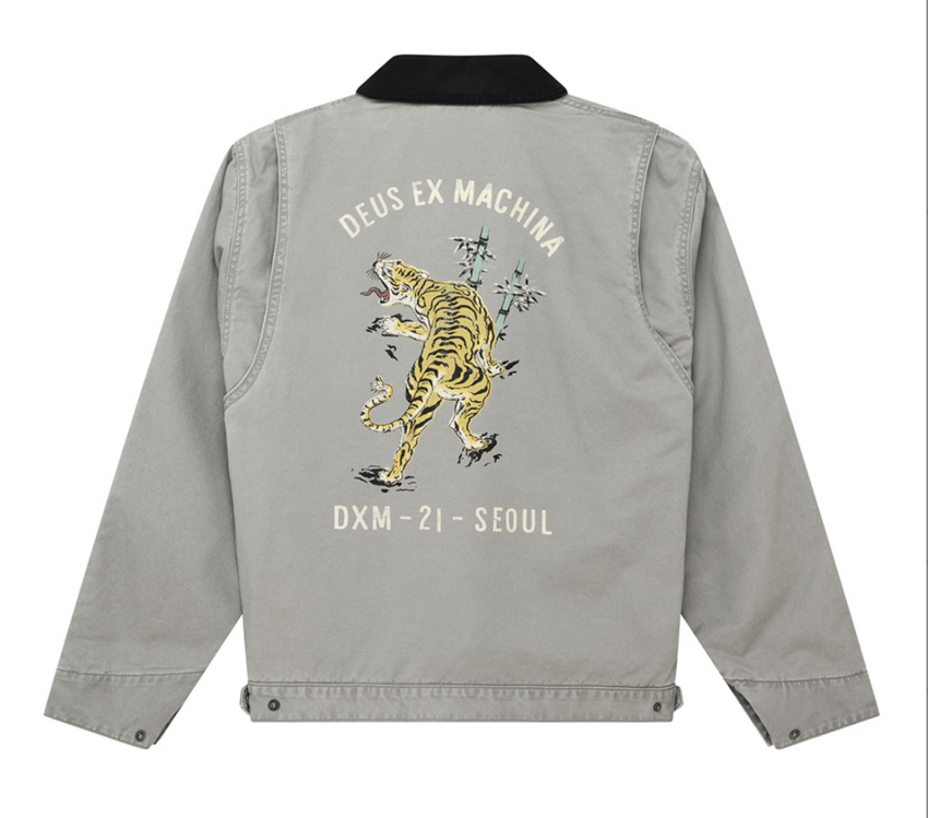 Deus Ex Machina Roar Worker Jacket Grey