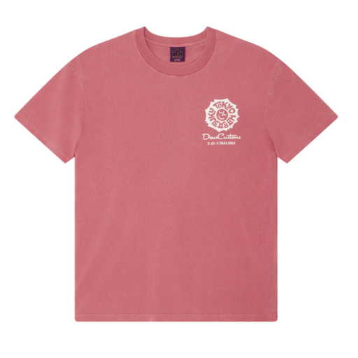Deus Ex Machina Tokyo Address Tee Melon Red