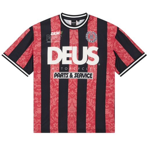 Deus Ex Machina Nouveau Moto Tee Fiery Red