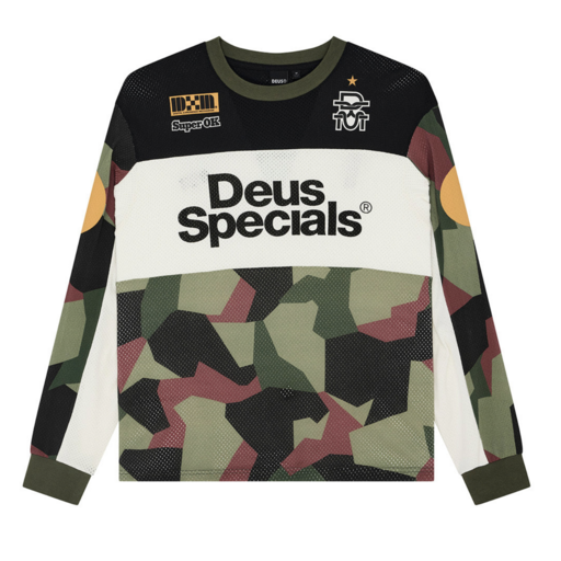 Deus Ex Machina Colt Ryder Moto Jersey Camo