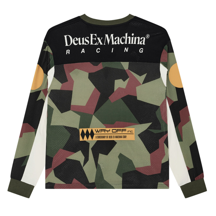 Deus Ex Machina Colt Ryder Moto Jersey Camo