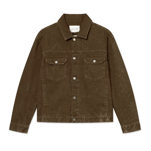 Wood Wood Type 10 Jacket Brown Marble