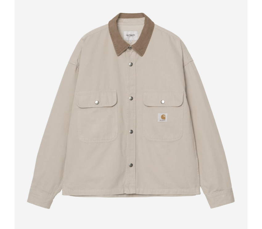 Carhartt WIP Prescott Shirt Jacket String/Leather