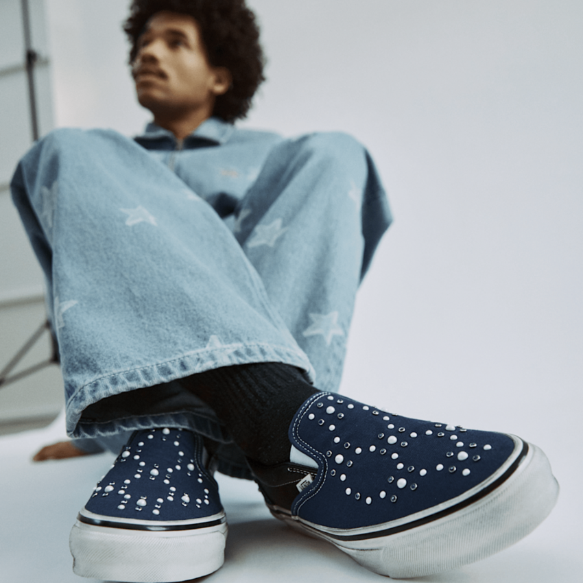 Vans  LX Classic Slip-On 98 Pearlized Indigo