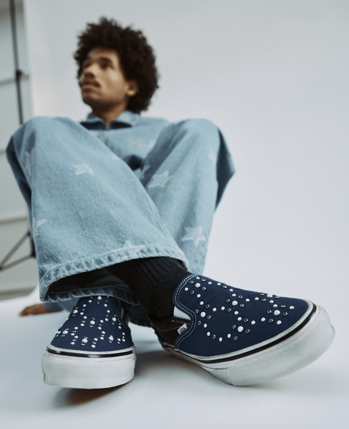 Vans  LX Classic Slip-On 98 Pearlized Indigo