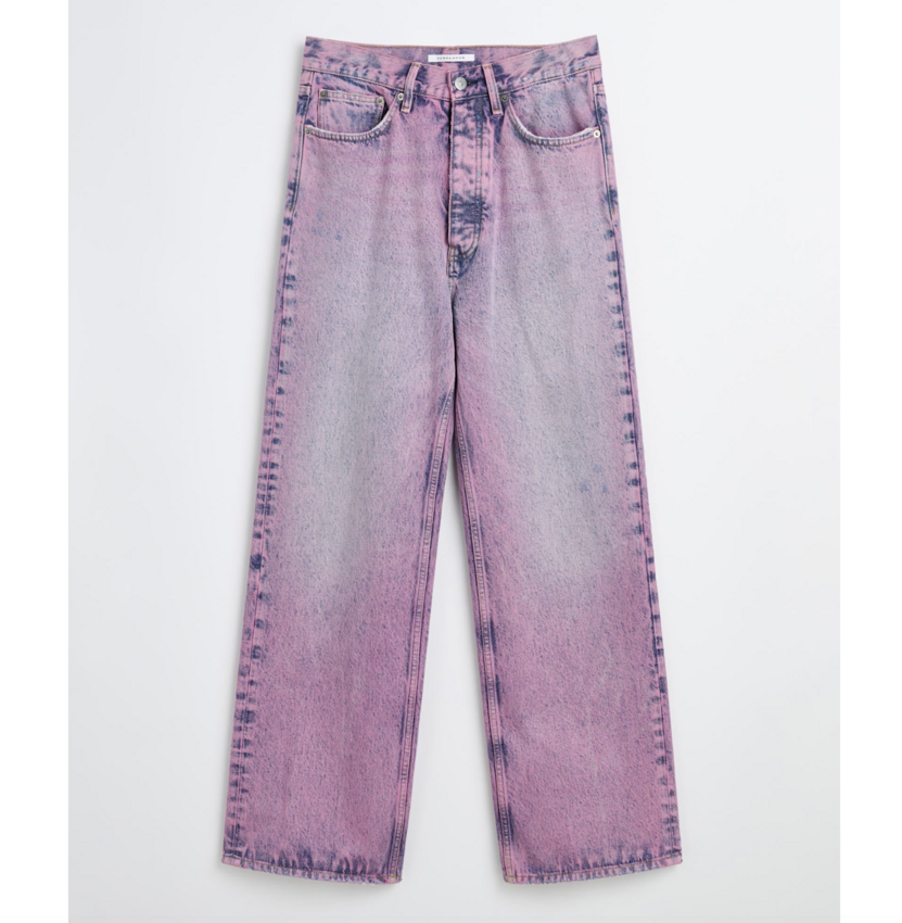 Sunflower Relaxed Boot Jeans Pink Coat Pink Coat