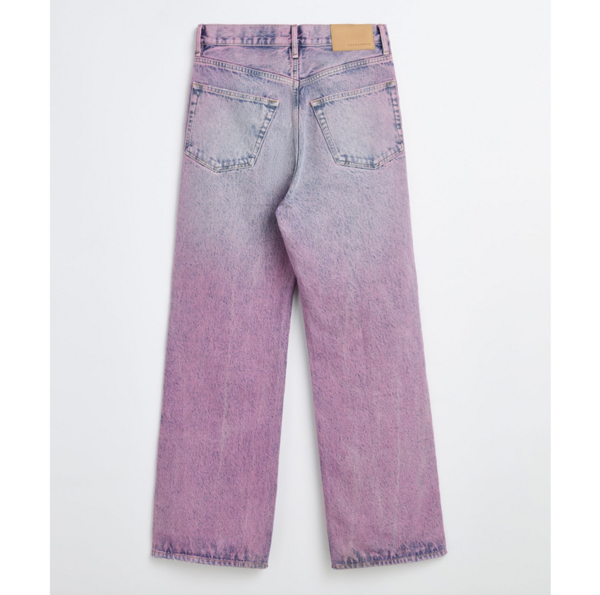 Sunflower Relaxed Boot Jeans Pink Coat Pink Coat