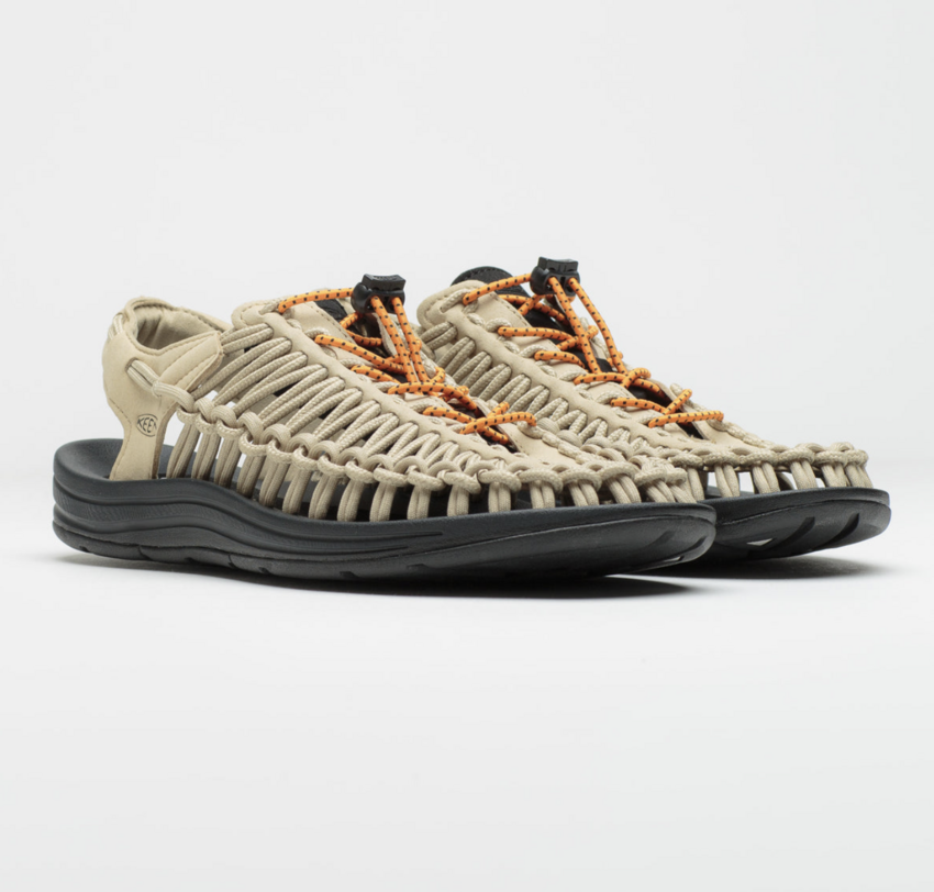 KEEN Footwear Uneek Safari/Orange Peel