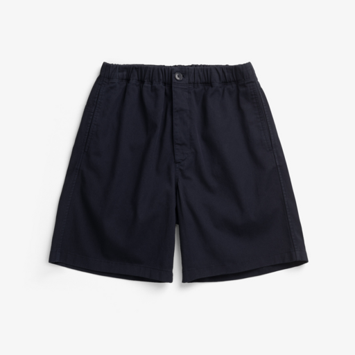 Norse Projects  Trysil Regular Organic Stretch Twill Short Dark Navy