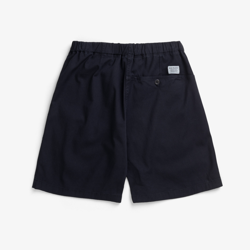 Norse Projects  Trysil Regular Organic Stretch Twill Short Dark Navy