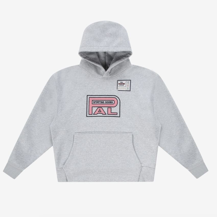 PAL Sporting Goods Oval Course Hoody Light Gray Marl