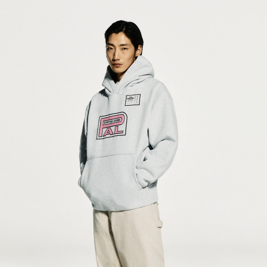 PAL Sporting Goods Oval Course Hoody Light Gray Marl