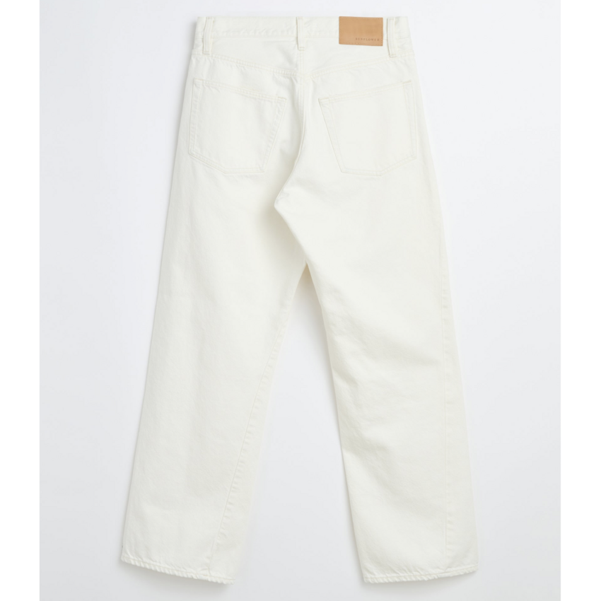 Sunflower Wide Twist Vintage White Denim