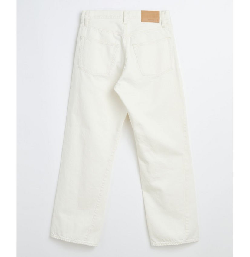 Sunflower Wide Twist Vintage White Denim