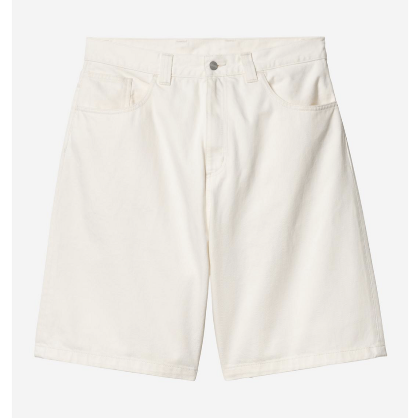 Carhartt WIP Brandon Short White Rinsed