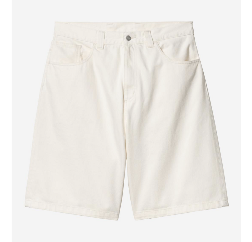 Carhartt WIP Brandon Short White Rinsed