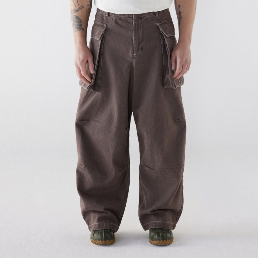 PAL Sporting Goods Kebari Wide Leg Pants Deep Mahogany