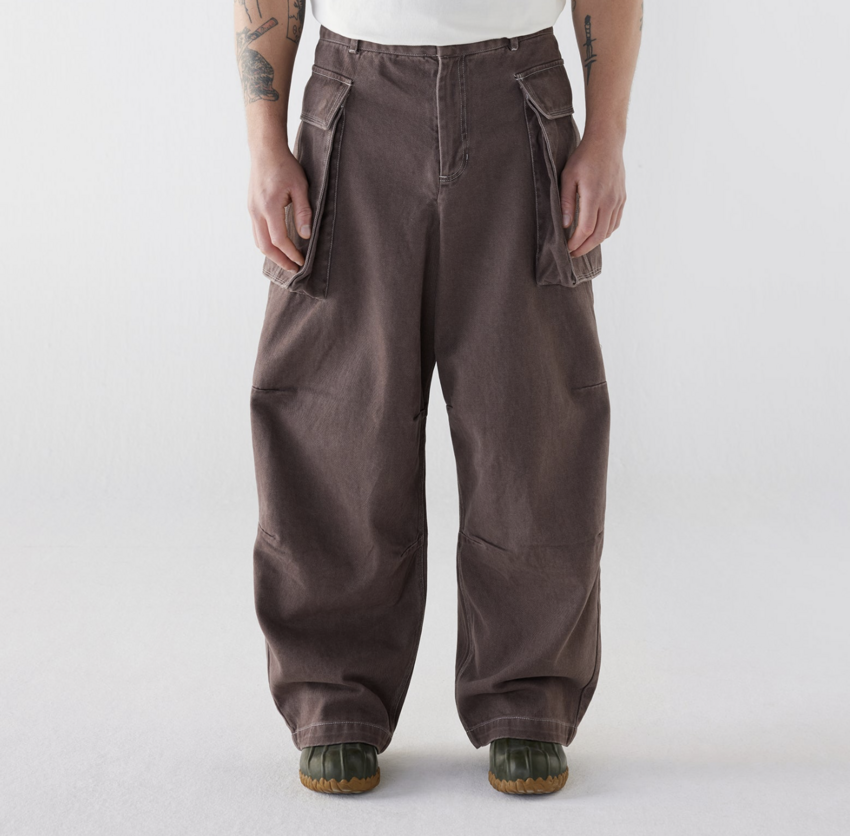 PAL Sporting Goods Kebari Wide Leg Pants Deep Mahogany
