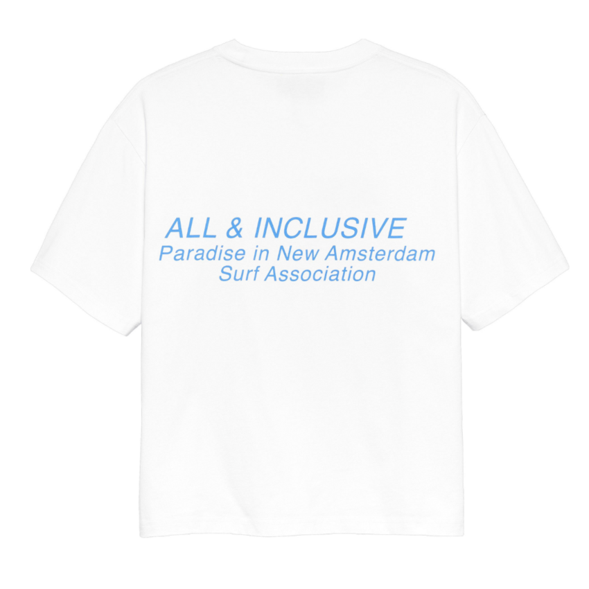 New Amsterdam Surf Association  Resorts Tee White