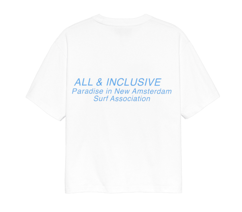 New Amsterdam Surf Association  Resorts Tee White