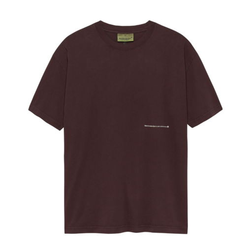 New Amsterdam Surf Association  Hibiscus Tee Walnut