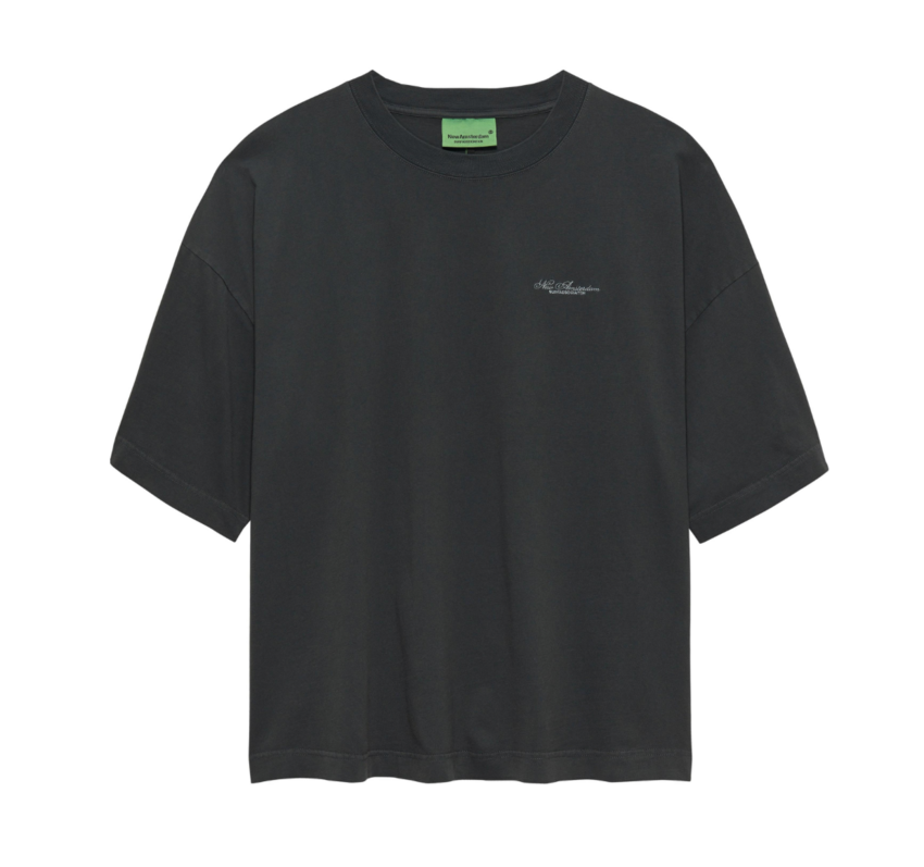 New Amsterdam Surf Association  Big Logo Tee Antracite