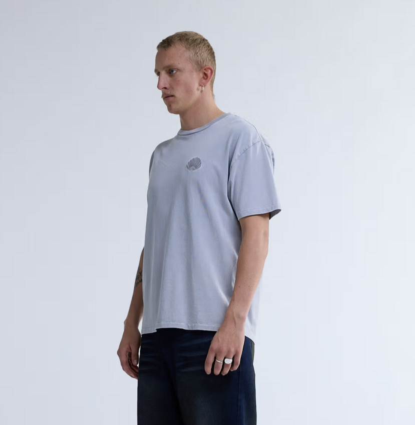 New Amsterdam Surf Association  Chop Tee Washed Grey