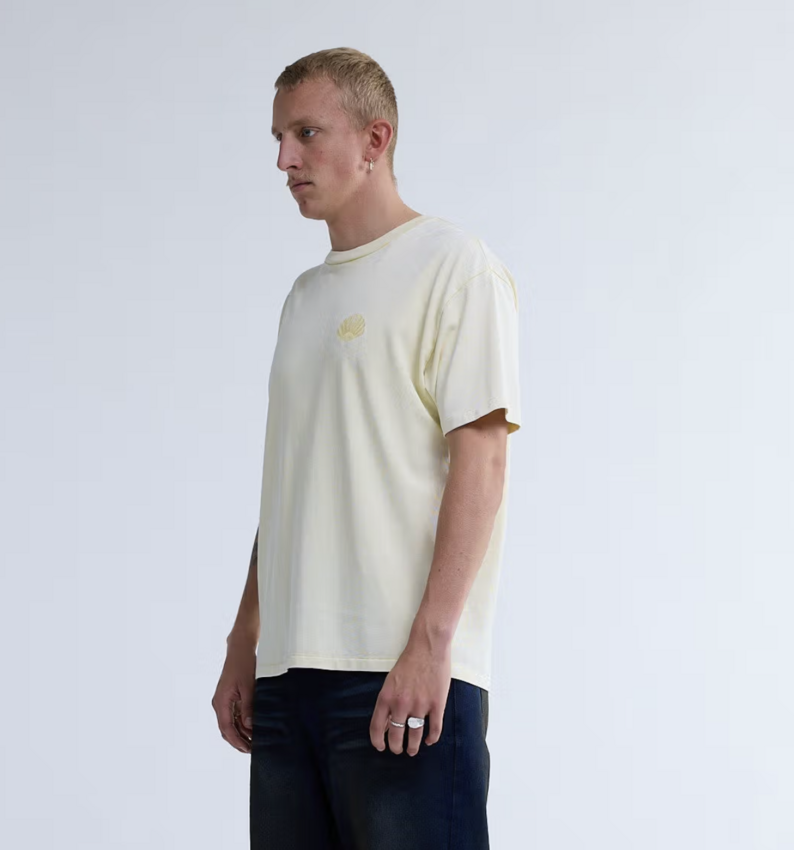 New Amsterdam Surf Association  Chop Tee Butter Yellow