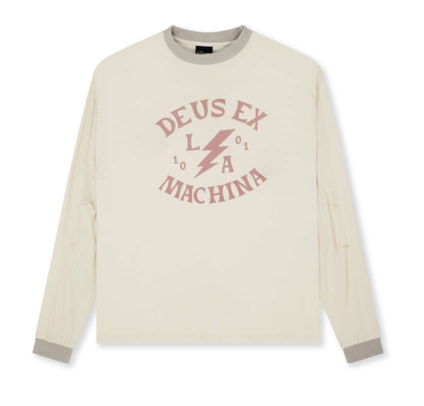 Deus Ex Machina Chinook LS Tee Ivory