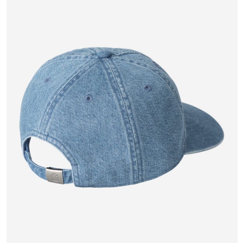 Carhartt WIP Lucas Cap Blue Bleached Denim