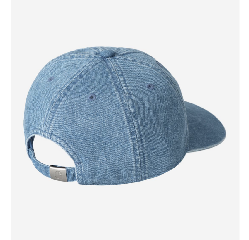 Carhartt WIP Lucas Cap Blue Bleached Denim